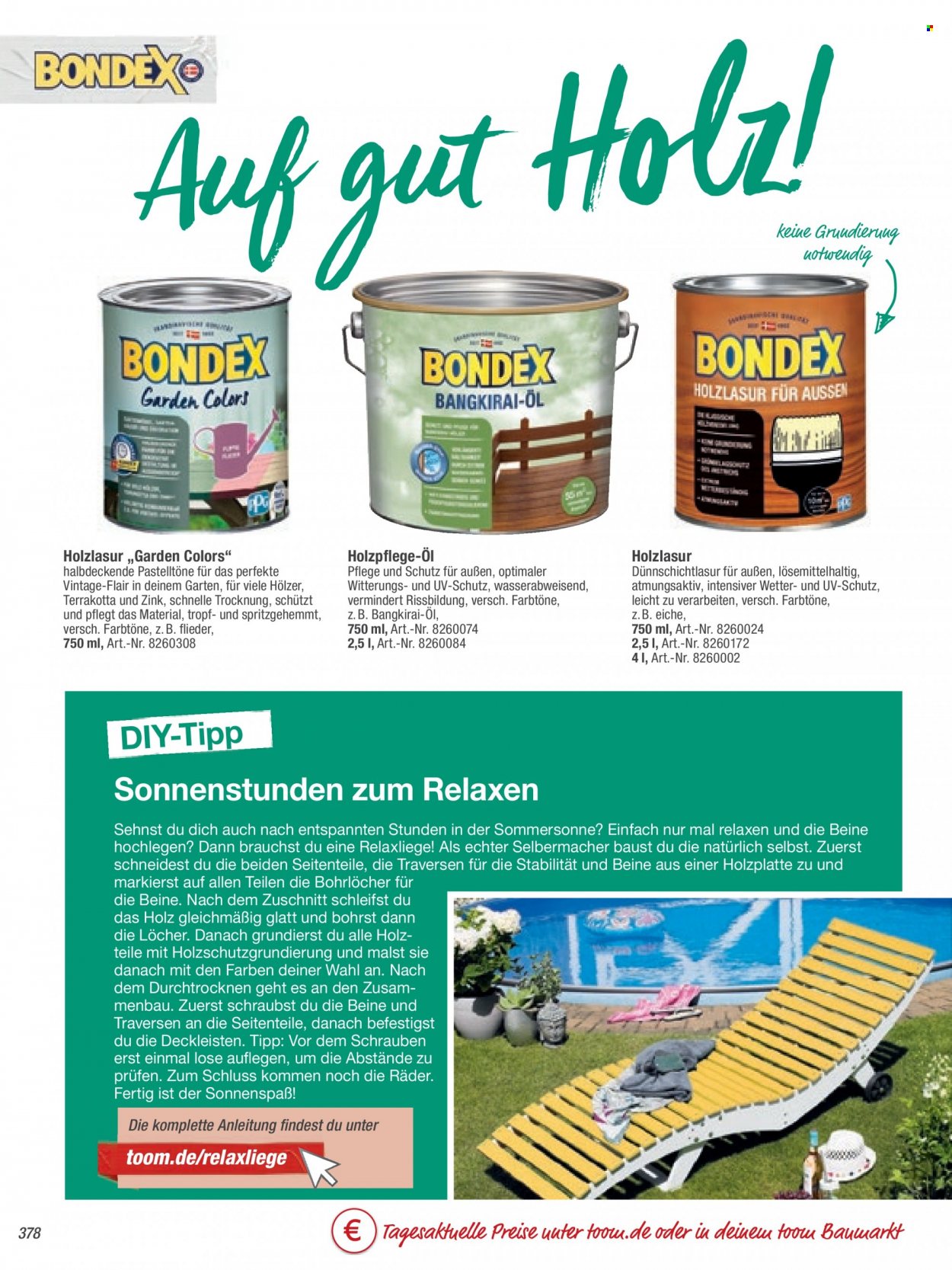 toom Baumarkt Prospekte  - 22.02.2022 - 30.04.2022. Seite 378