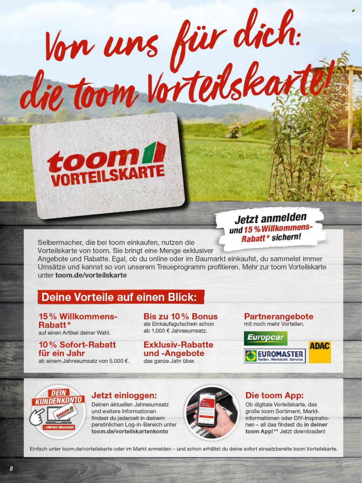 toom Baumarkt Prospekte  - 22.02.2022 - 30.04.2022. Seite 8