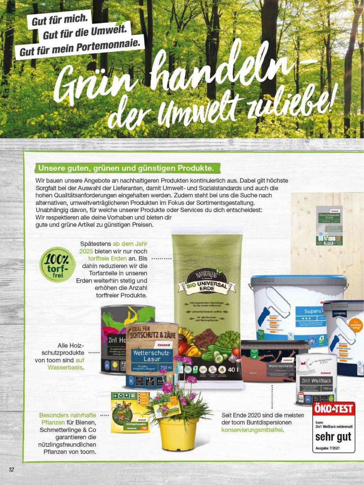 toom Baumarkt Prospekte  - 22.02.2022 - 30.04.2022. Seite 12