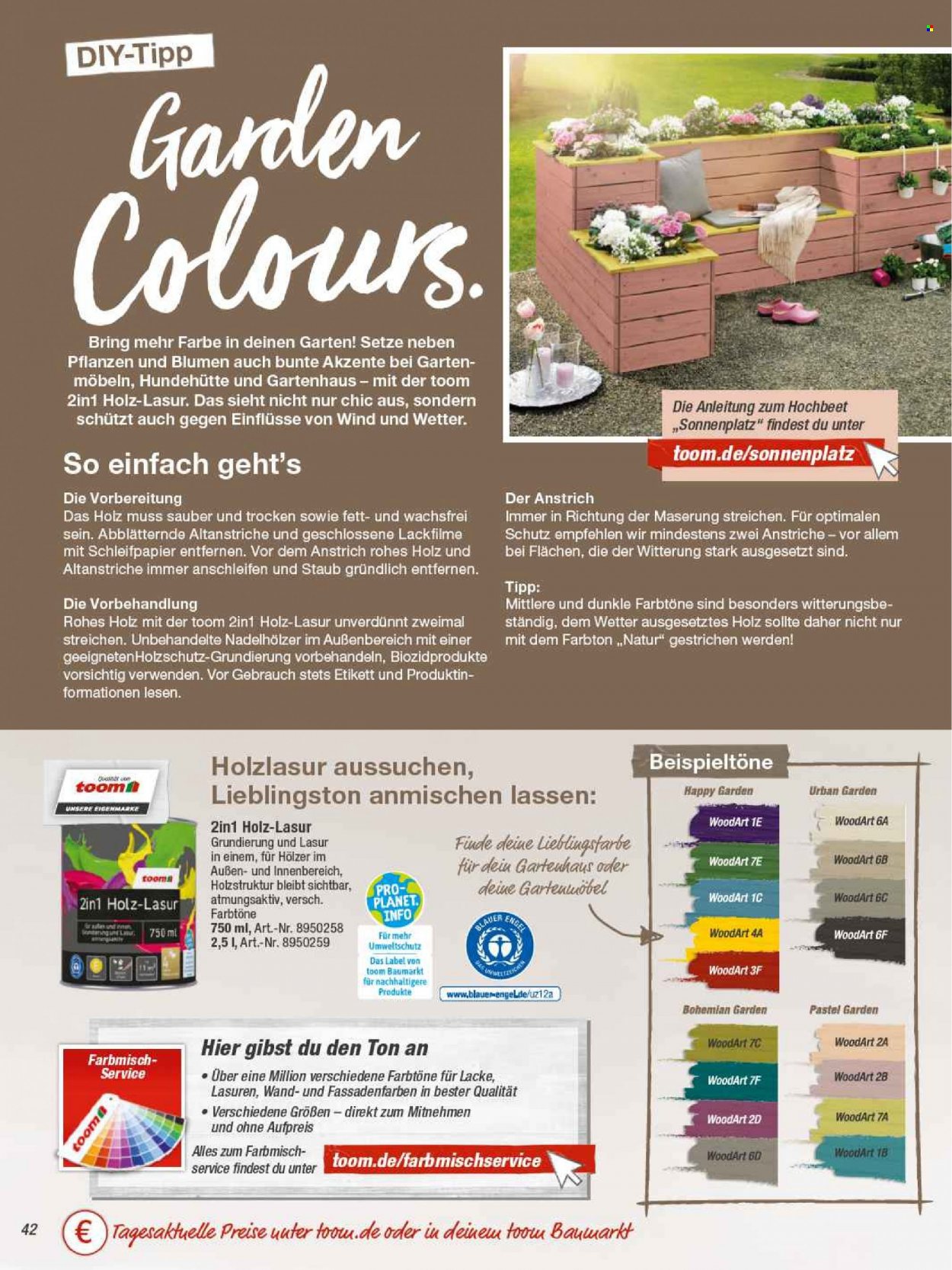 toom Baumarkt Prospekte  - 22.02.2022 - 30.04.2022. Seite 42