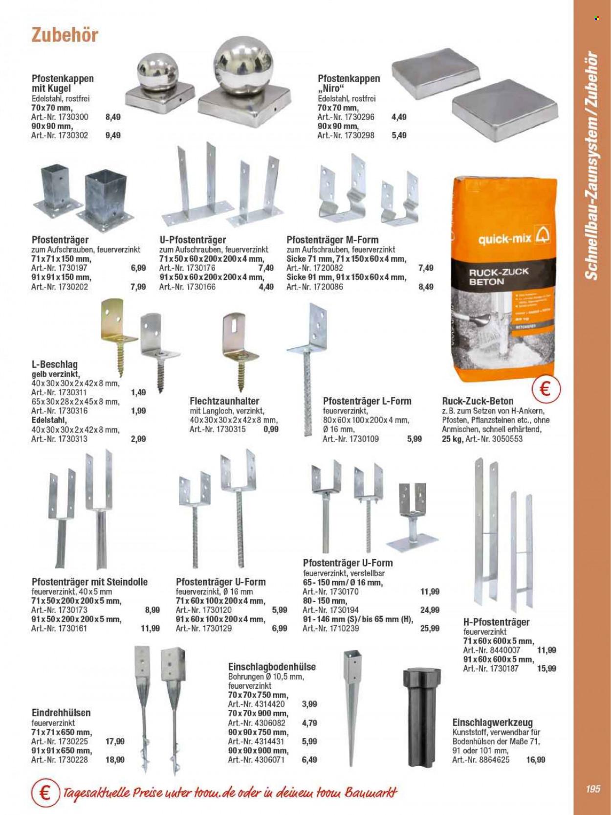 toom Baumarkt Prospekte  - 22.02.2022 - 30.04.2022. Seite 195