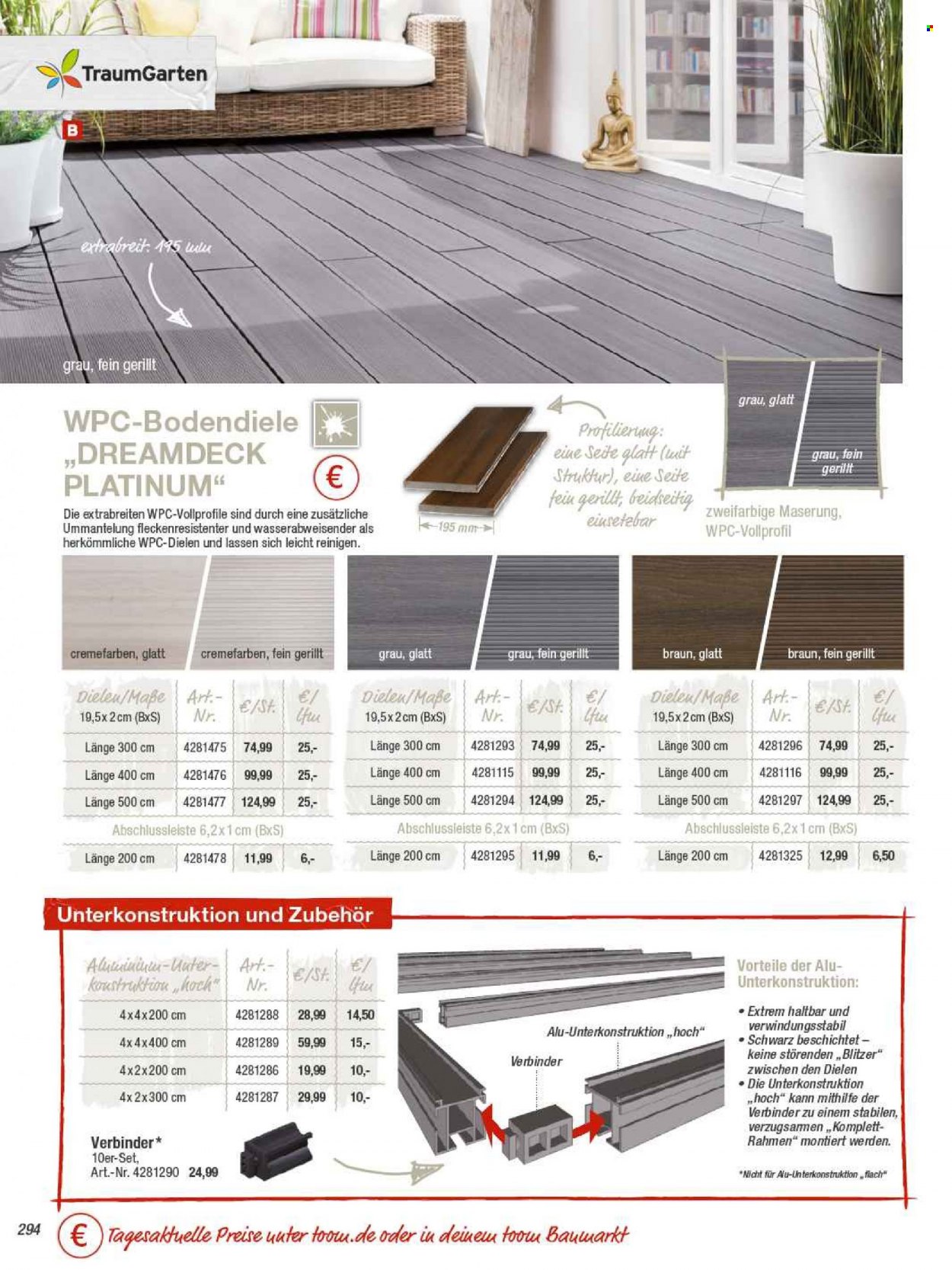 toom Baumarkt Prospekte  - 22.02.2022 - 30.04.2022. Seite 294