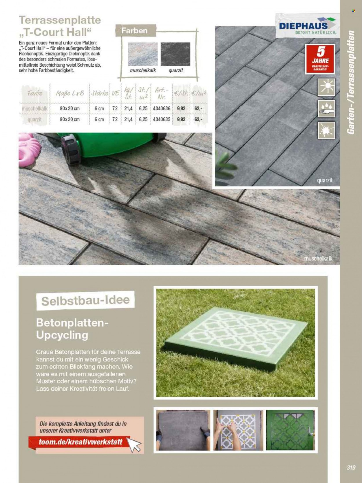 toom Baumarkt Prospekte  - 22.02.2022 - 30.04.2022. Seite 319