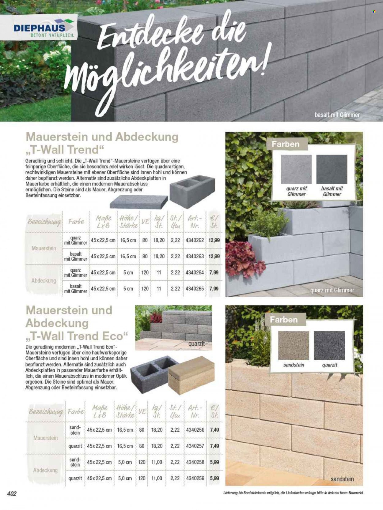 toom Baumarkt Prospekte  - 22.02.2022 - 30.04.2022. Seite 402