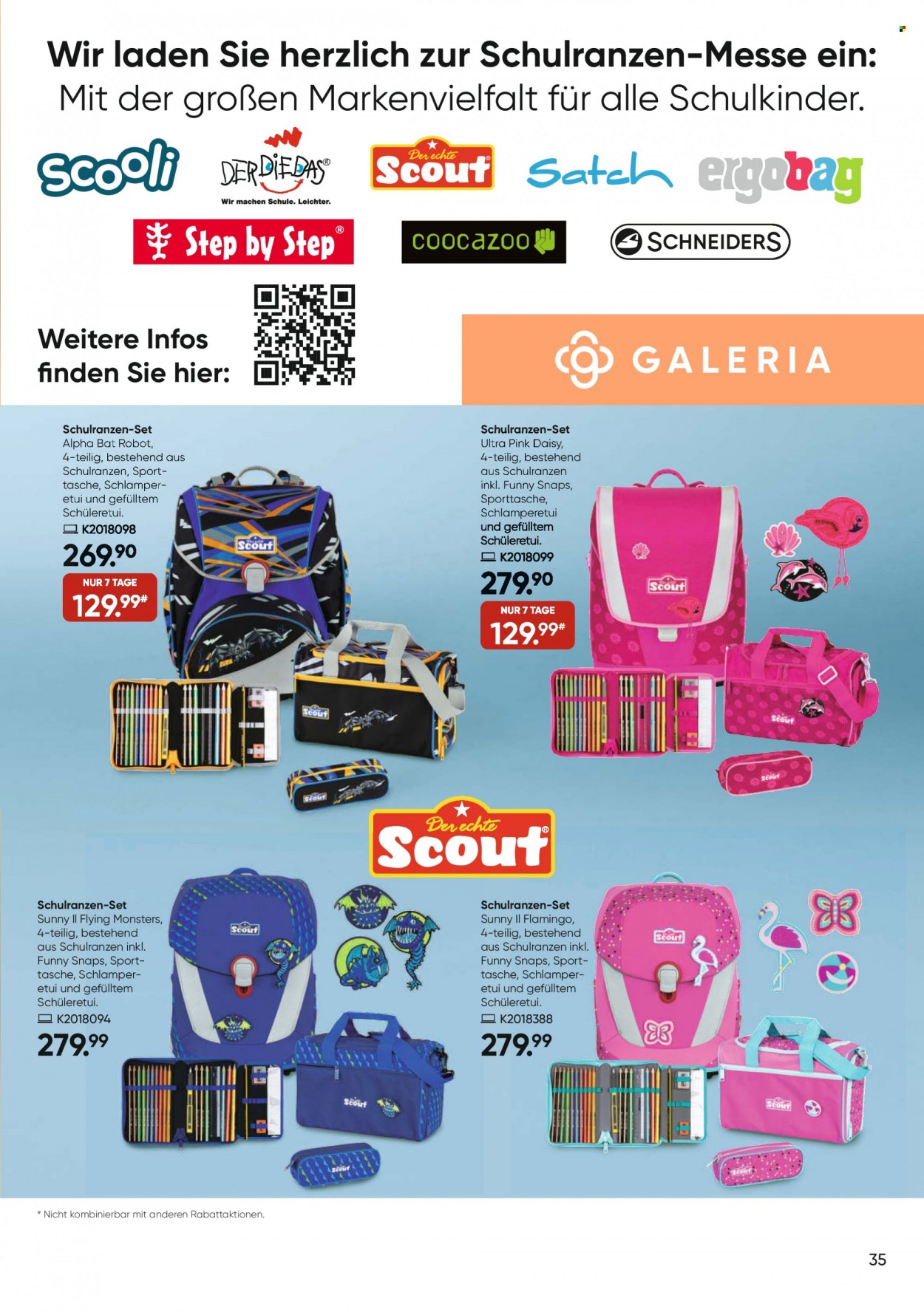GALERIA Karstadt Kaufhof Prospekte  - 23.02.2022 - 1.03.2022. Seite 35