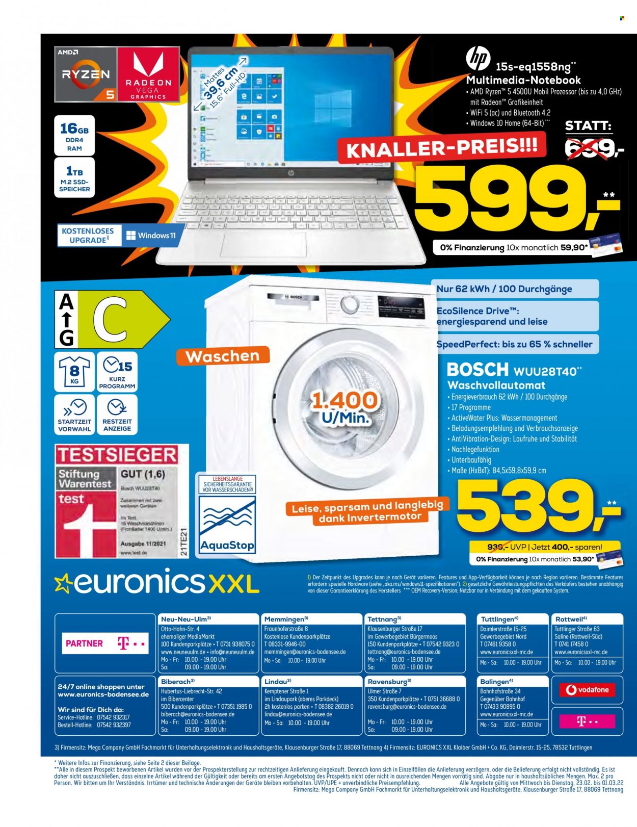 Euronics Prospekte  - 23.02.2022 - 1.03.2022. Seite 16
