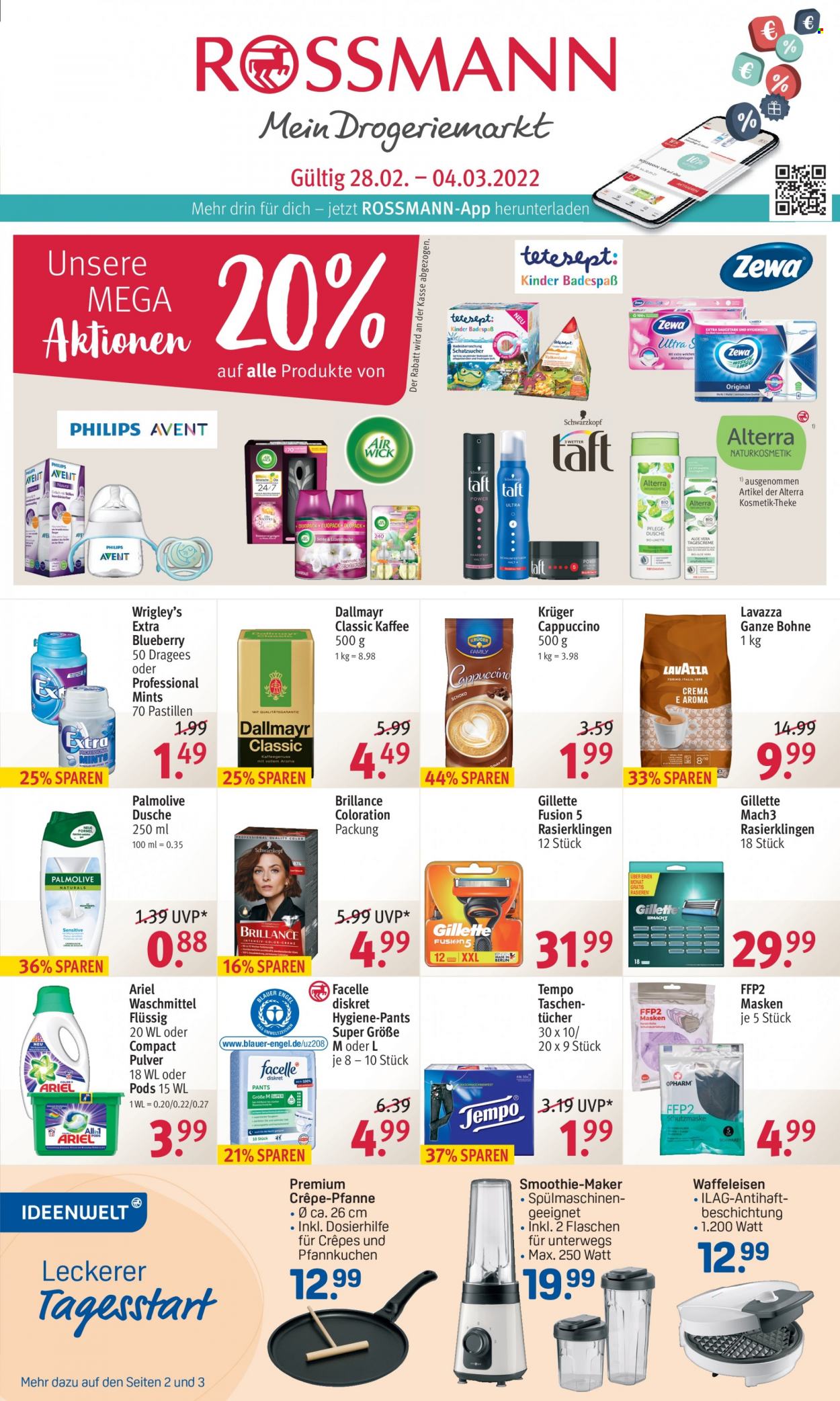 Rossmann Prospekte  - 28.02.2022 - 4.03.2022. Seite 1