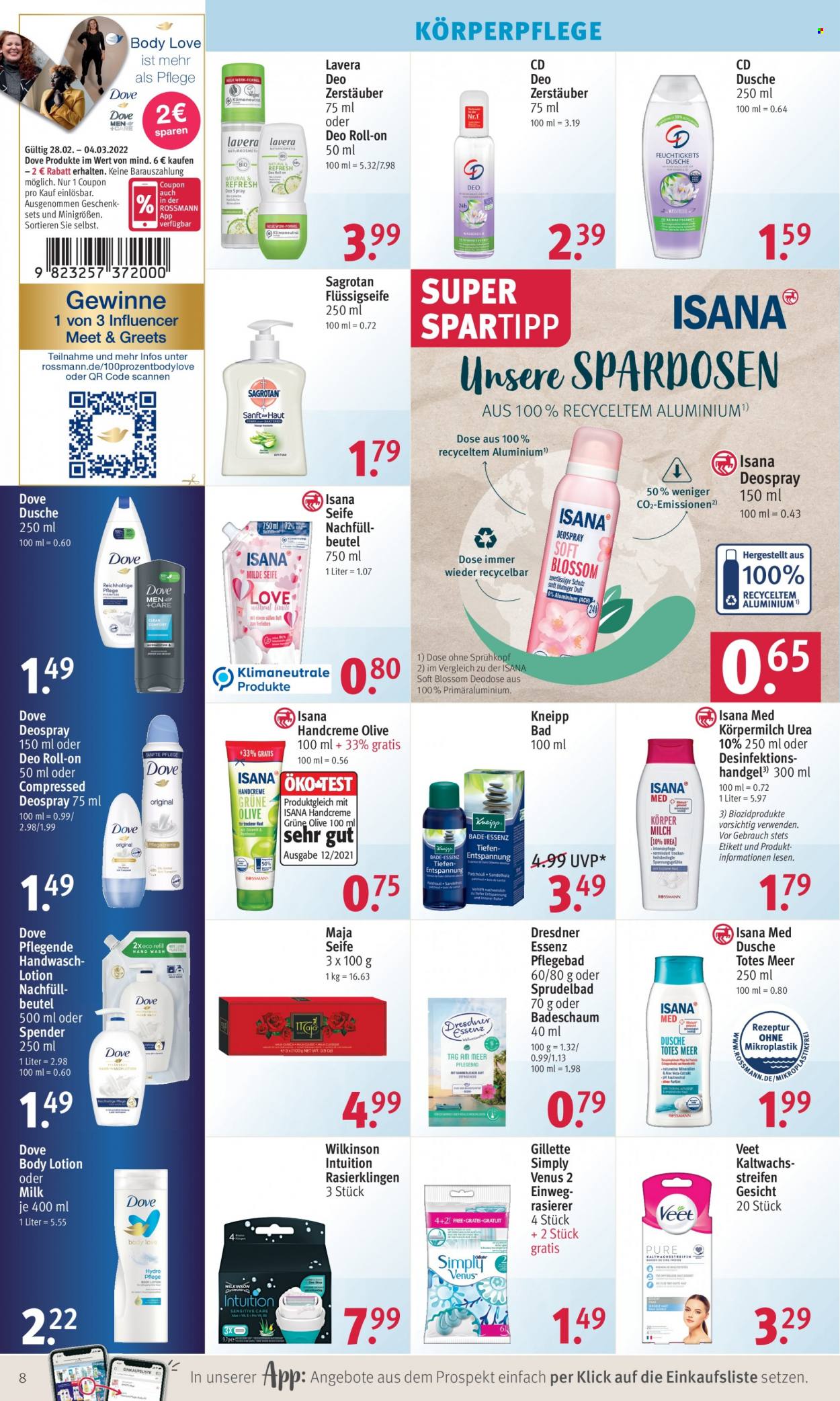 Rossmann Prospekte  - 28.02.2022 - 4.03.2022. Seite 8