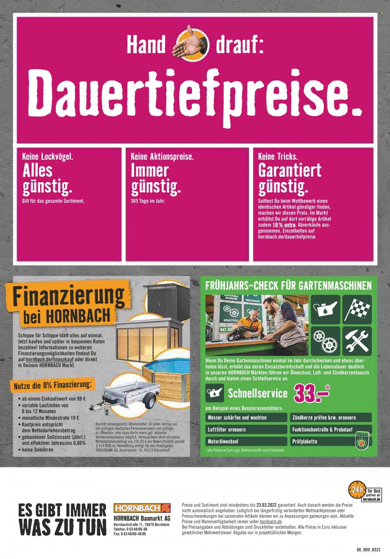 Hornbach Prospekte  - 24.02.2022 - 23.03.2022. Seite 8