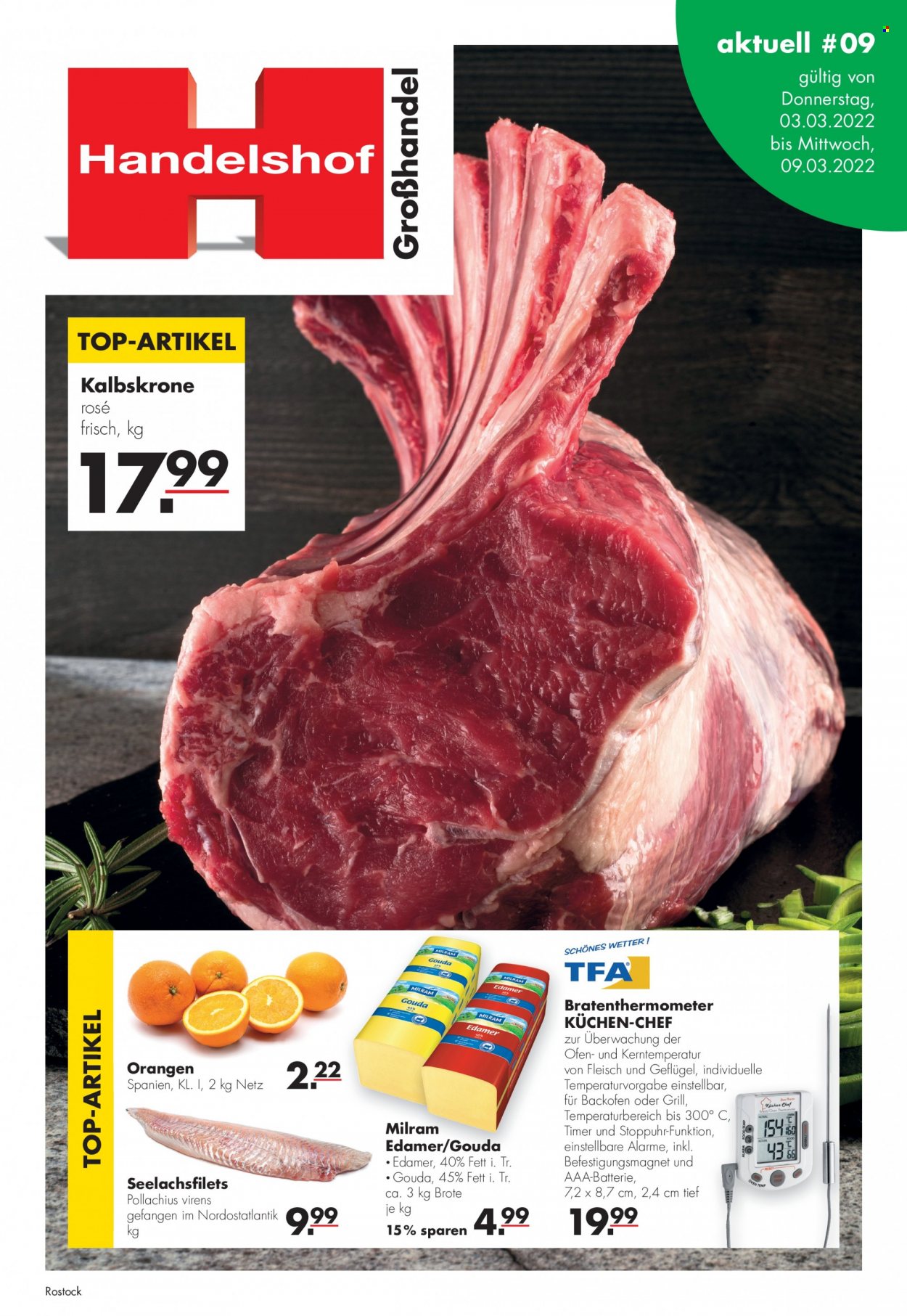 Handelshof Prospekte  - 3.03.2022 - 9.03.2022. Seite 1