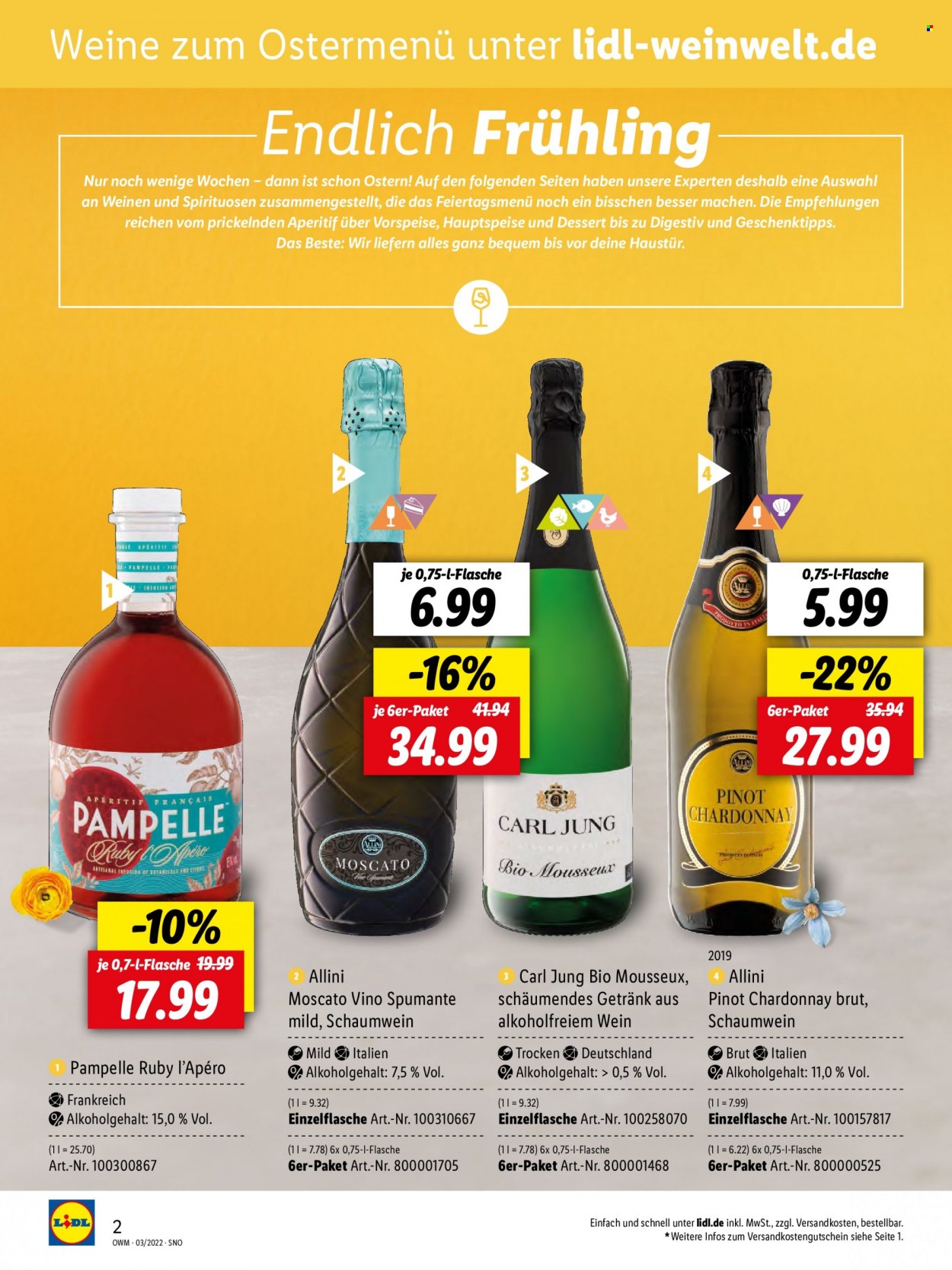 Lidl Prospekte  - 25.02.2022 - 31.03.2022. Seite 2