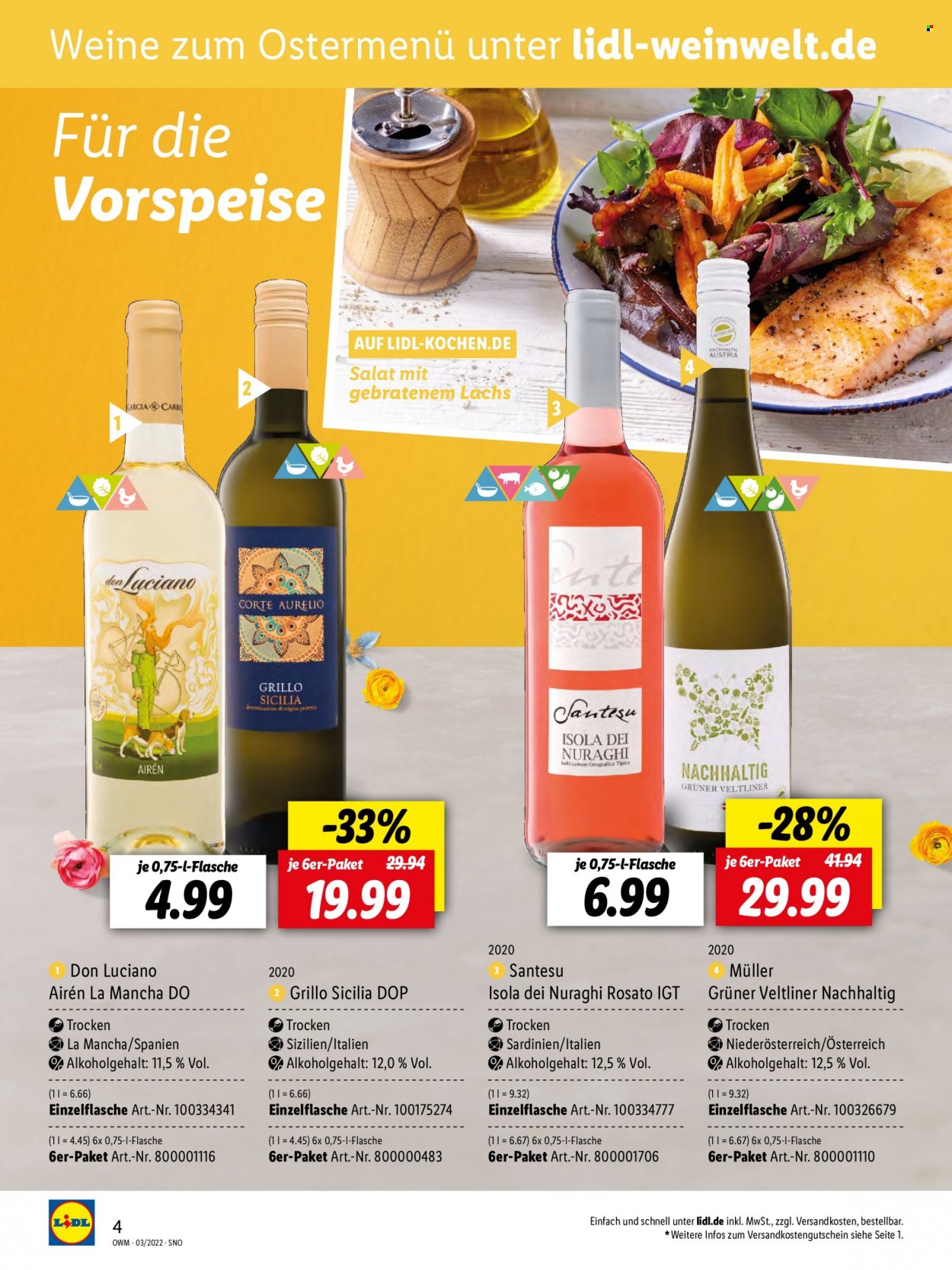 Lidl Prospekte  - 25.02.2022 - 31.03.2022. Seite 4
