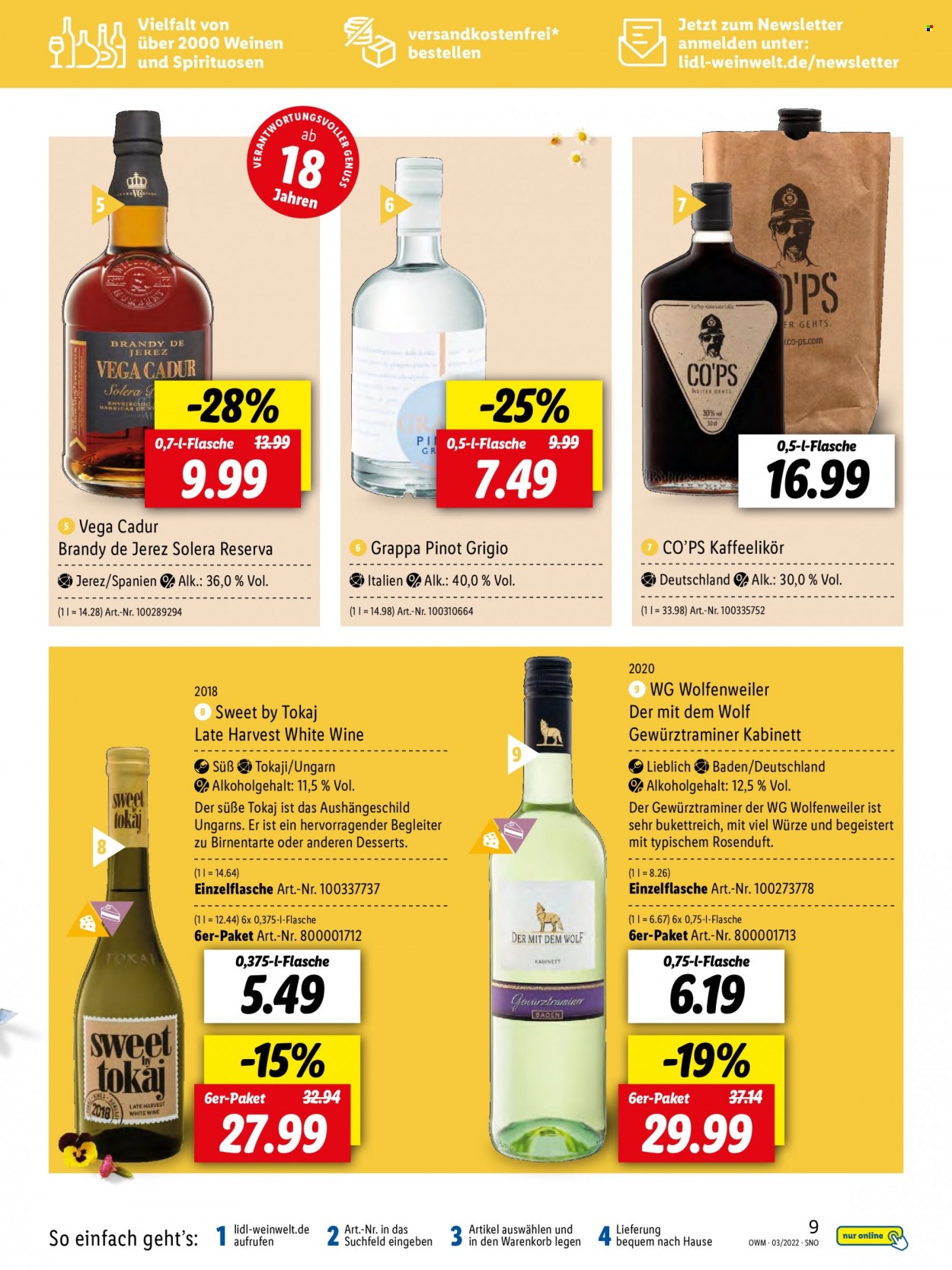 Lidl Prospekte  - 25.02.2022 - 31.03.2022. Seite 9