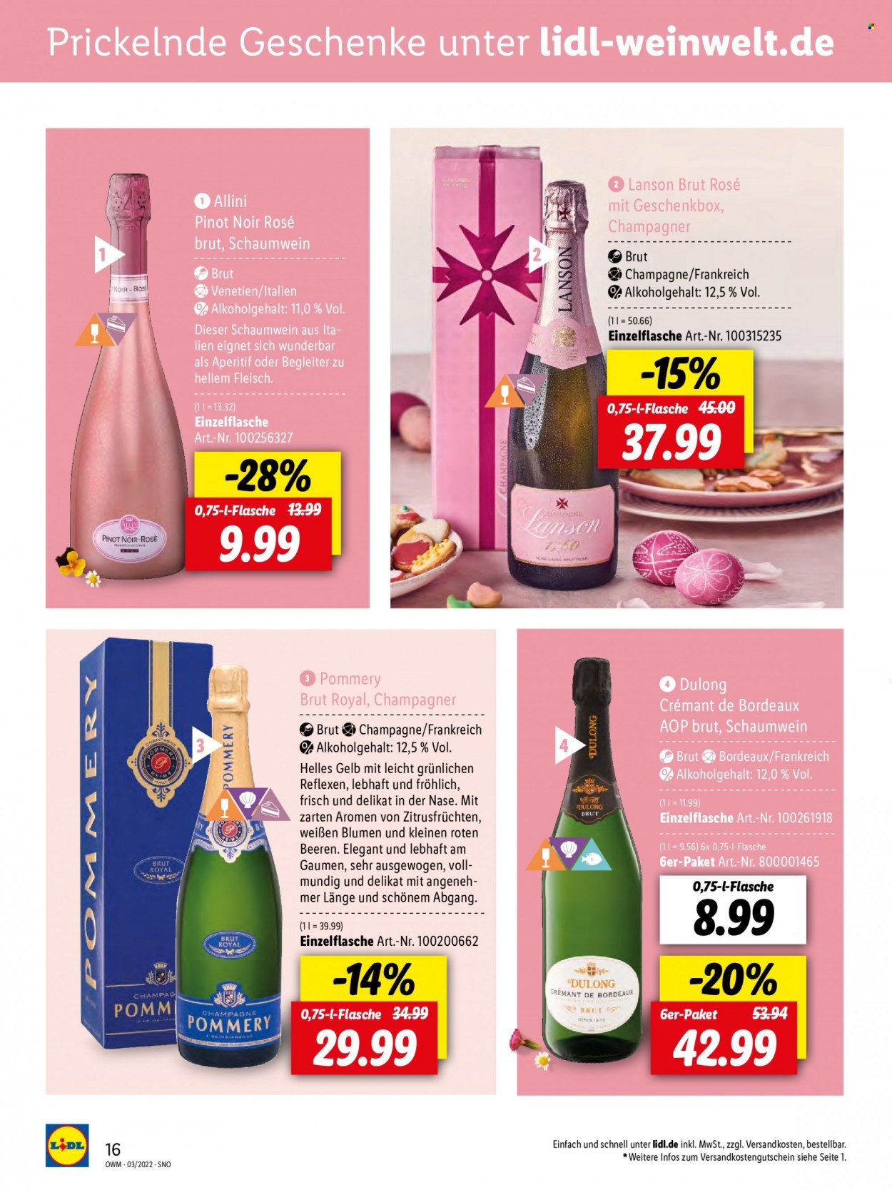 Lidl Prospekte  - 25.02.2022 - 31.03.2022. Seite 16
