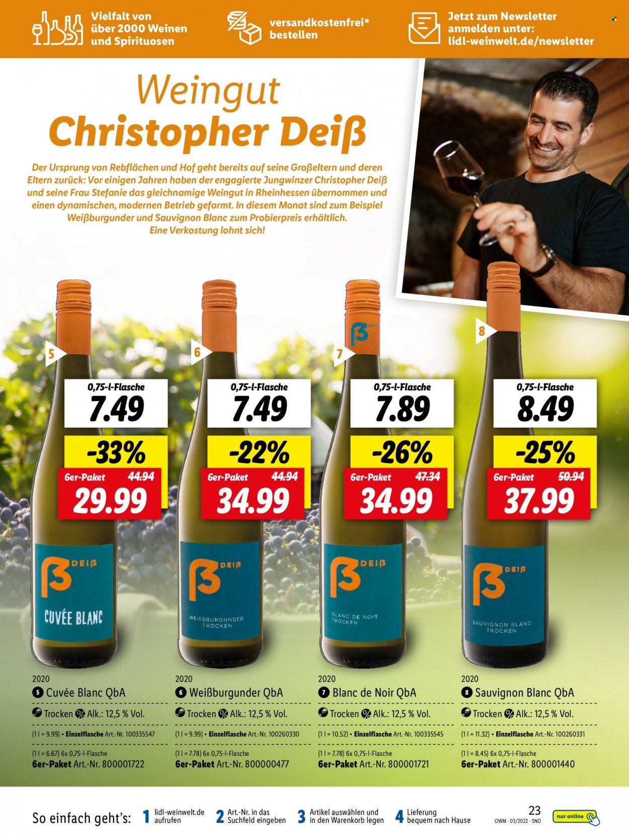 Lidl Prospekte  - 25.02.2022 - 31.03.2022. Seite 23