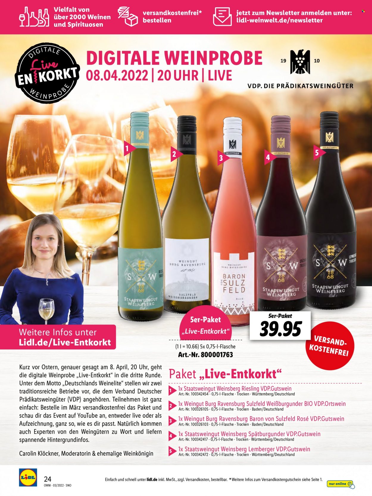 Lidl Prospekte  - 25.02.2022 - 31.03.2022. Seite 24