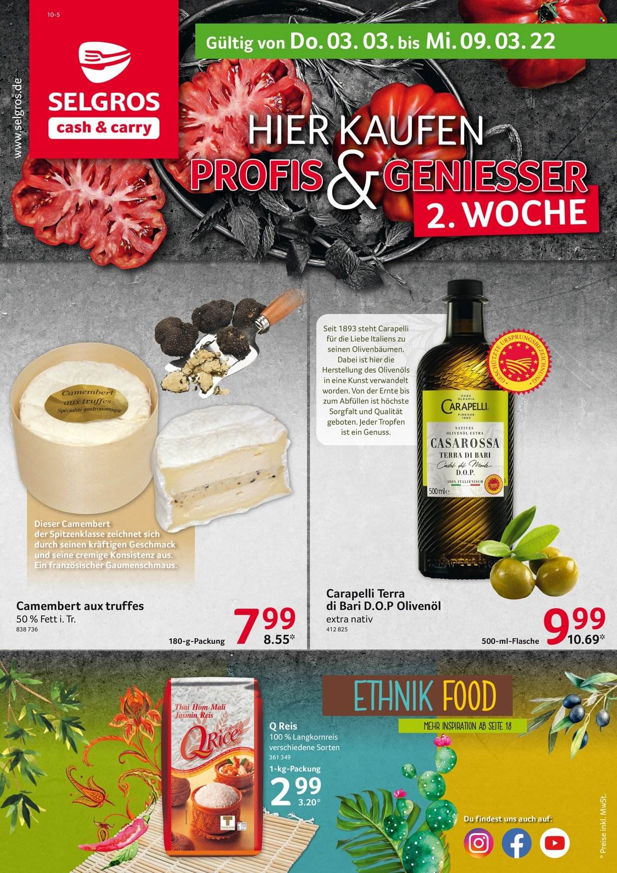 Selgros Prospekte  - 3.03.2022 - 9.03.2022. Seite 1
