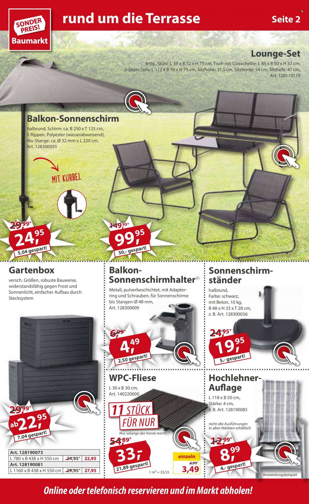 Sonderpreis-Baumarkt Prospekte  - 5.03.2022 - 11.03.2022. Seite 2