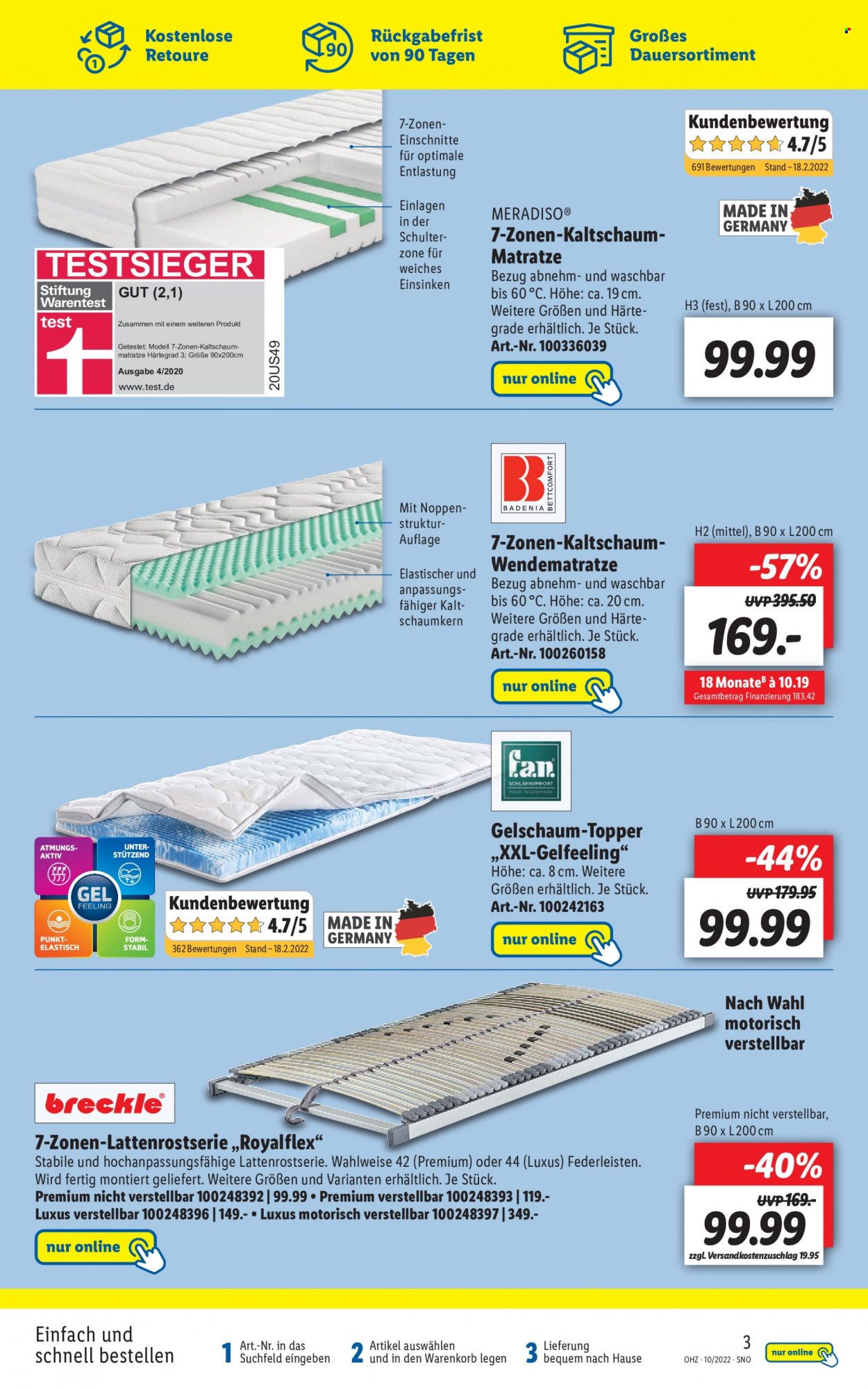 Lidl Prospekte  - 7.03.2022 - 13.03.2022. Seite 3