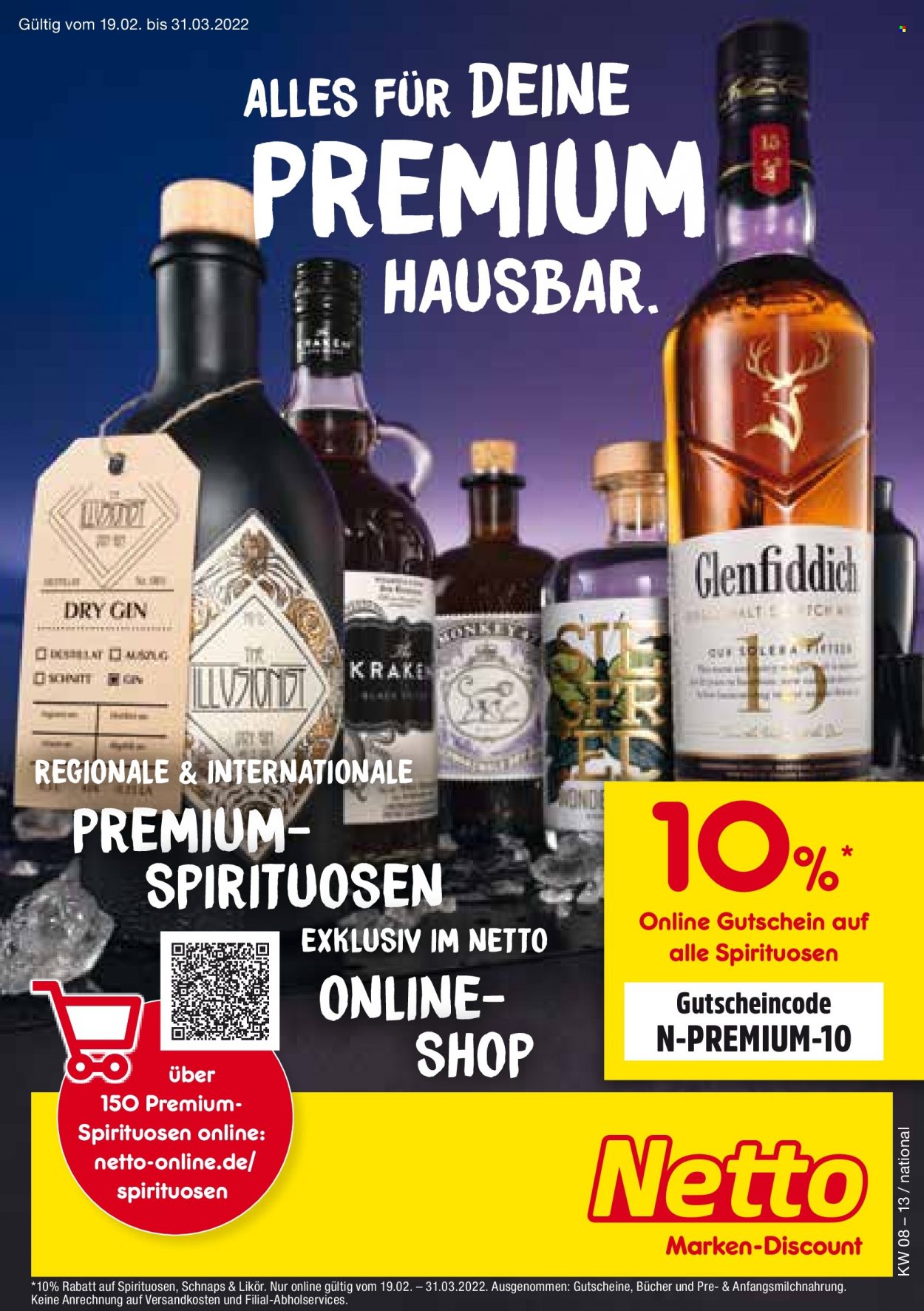 Netto Marken-Discount Prospekte  - 19.02.2022 - 31.03.2022. Seite 1