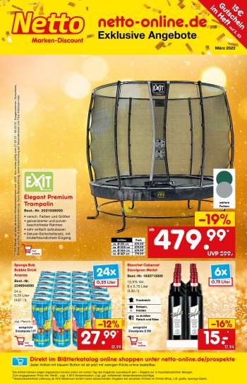 Prospekte Netto Marken-Discount - 26.02.2022 - 31.03.2022.