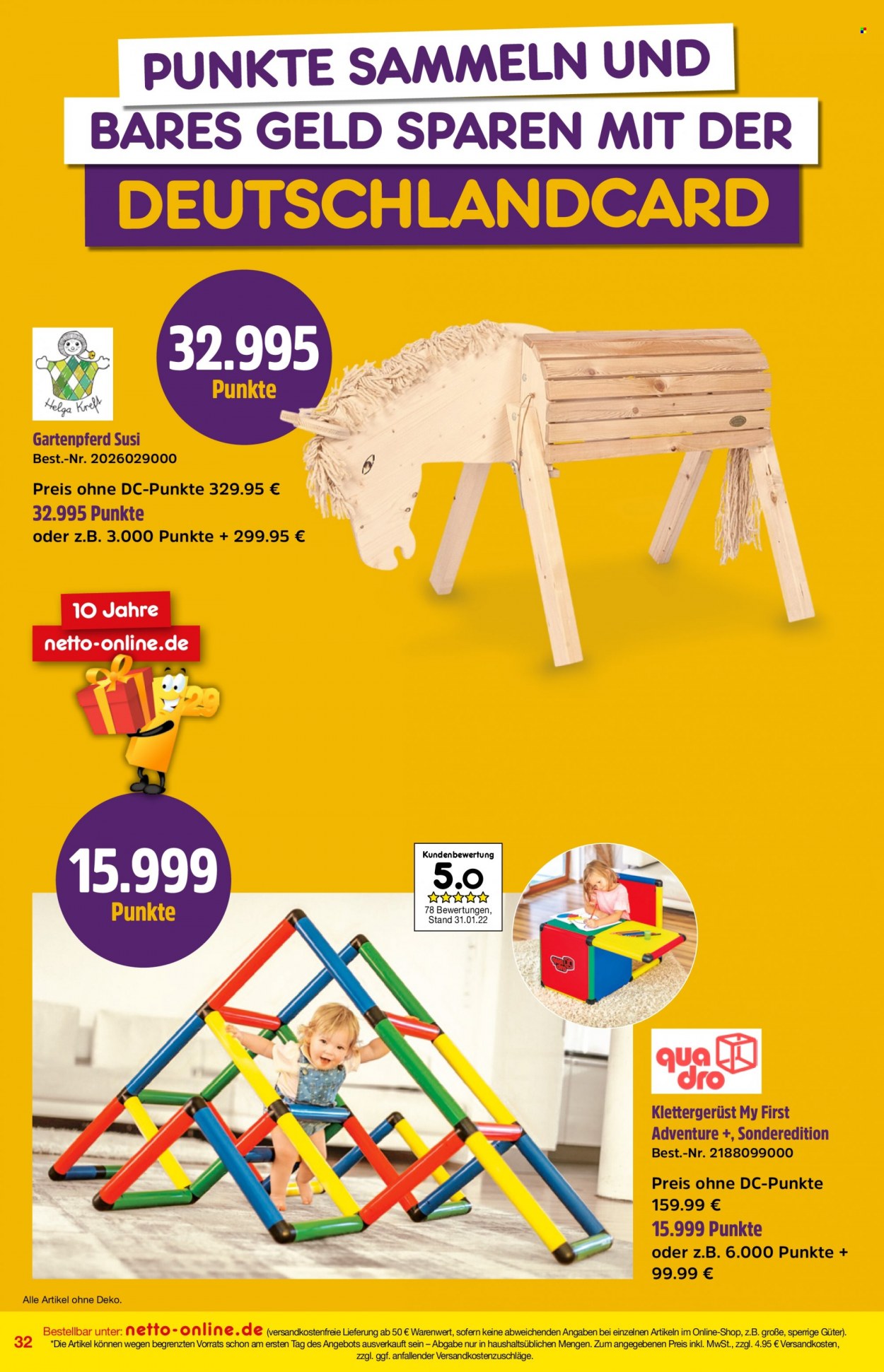 Netto Marken-Discount Prospekte  - 26.02.2022 - 31.03.2022. Seite 32