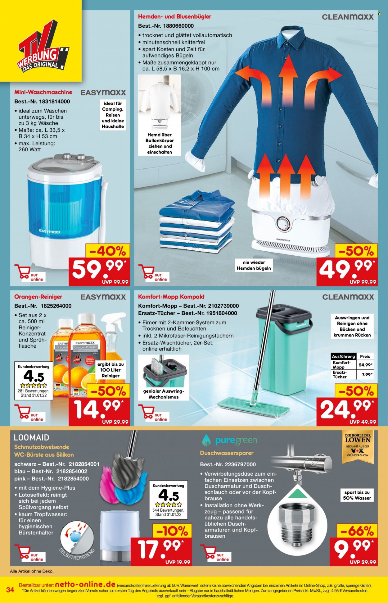 Netto Marken-Discount Prospekte  - 26.02.2022 - 31.03.2022. Seite 34