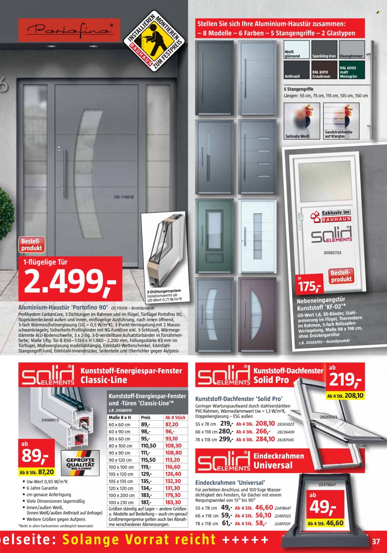 Bauhaus Prospekte  - 26.02.2022 - 2.04.2022. Seite 37