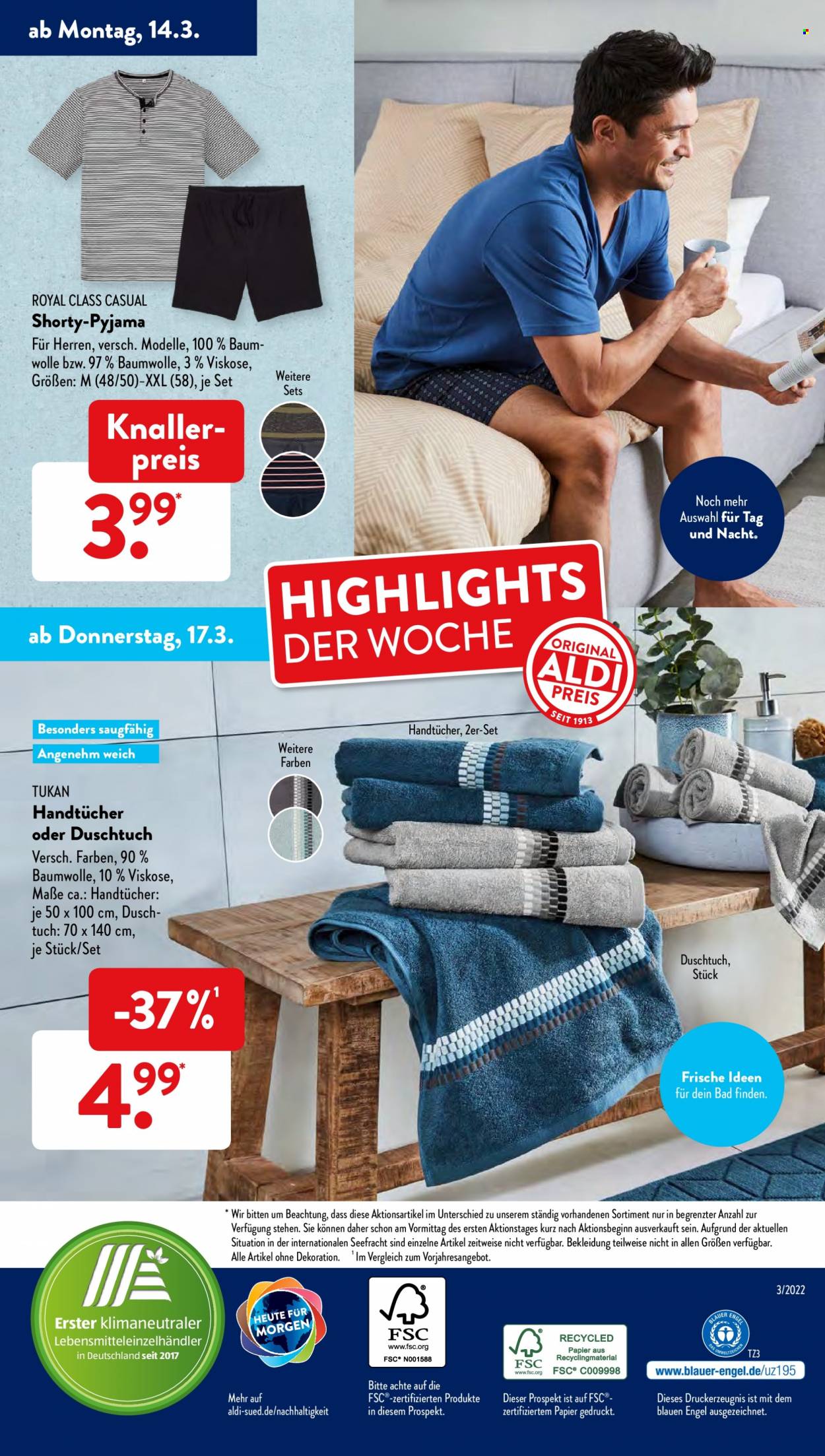 ALDI SÜD Prospekte  - 14.03.2022 - 19.03.2022. Seite 36
