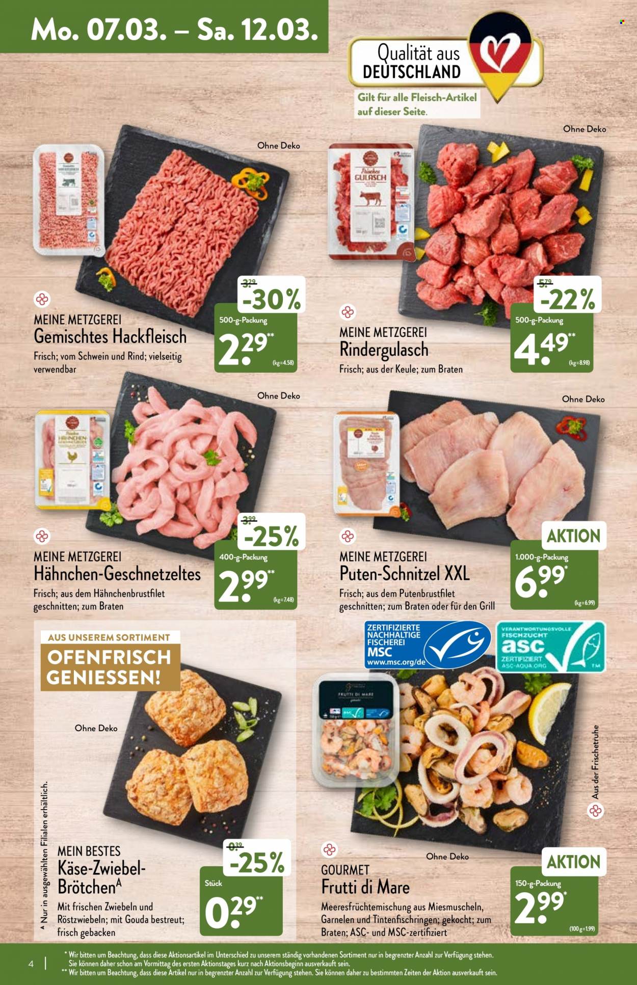 ALDI Nord Prospekte  - 7.03.2022 - 12.03.2022. Seite 4
