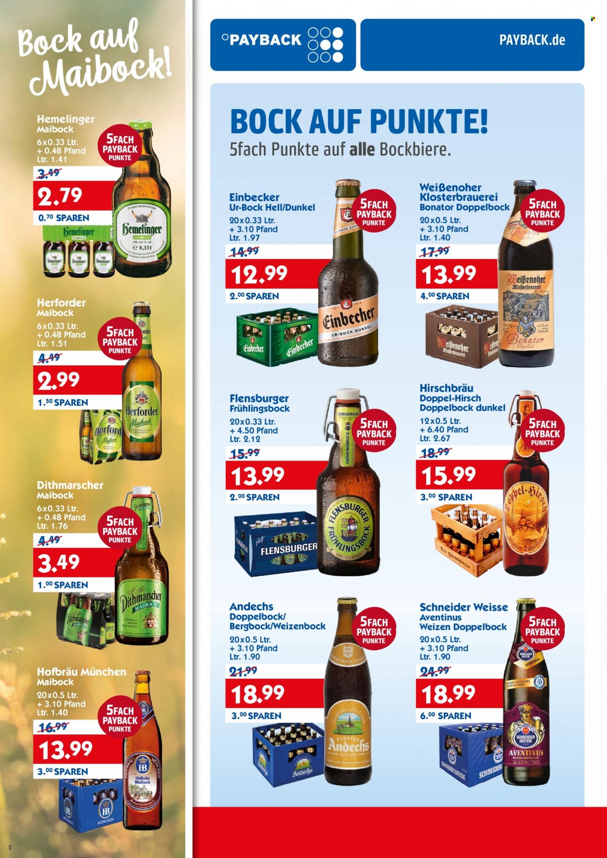 Hol'ab! Getränkemarkt Prospekte  - 28.02.2022 - 5.03.2022. Seite 2