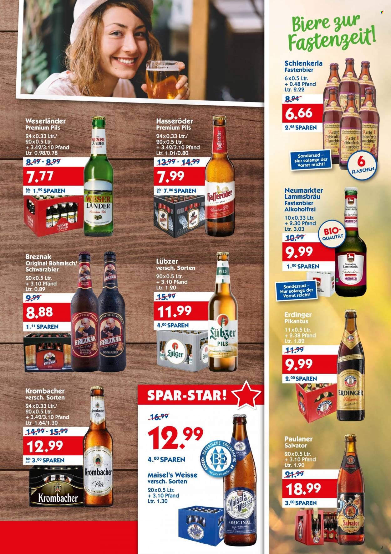 Hol'ab! Getränkemarkt Prospekte  - 28.02.2022 - 5.03.2022. Seite 3