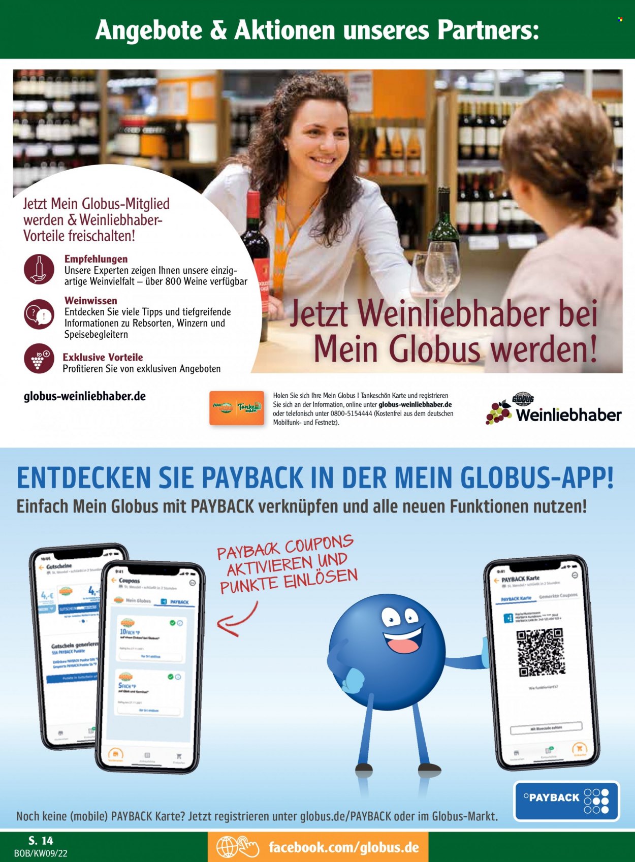 Globus Prospekte  - 28.02.2022 - 5.03.2022. Seite 14