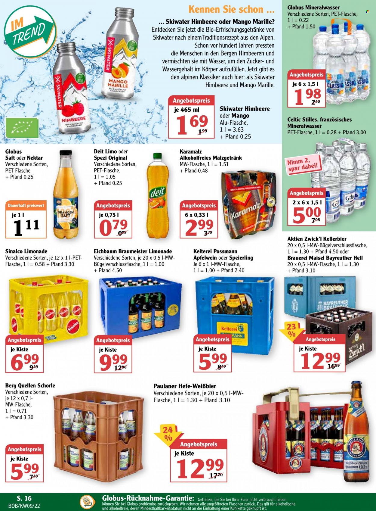 Globus Prospekte  - 28.02.2022 - 5.03.2022. Seite 16