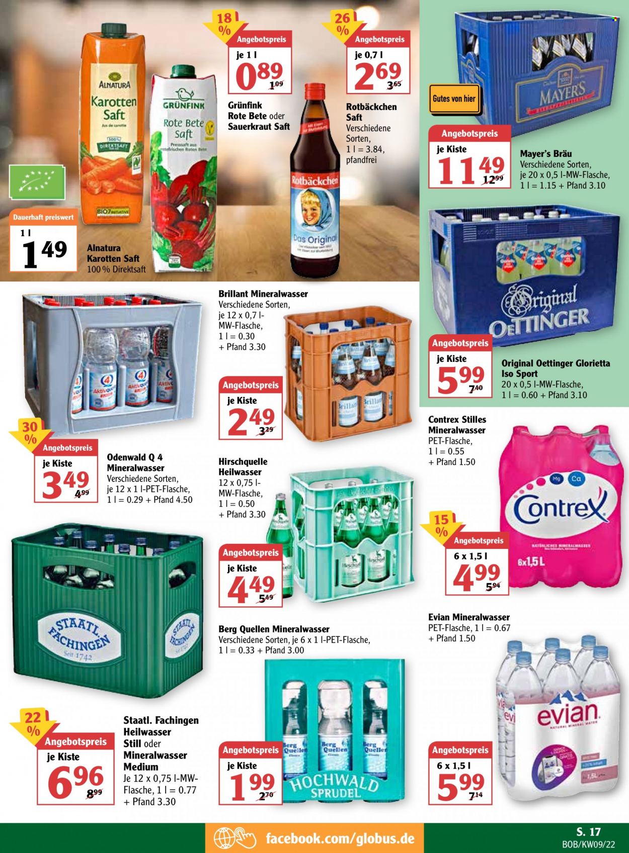 Globus Prospekte  - 28.02.2022 - 5.03.2022. Seite 17