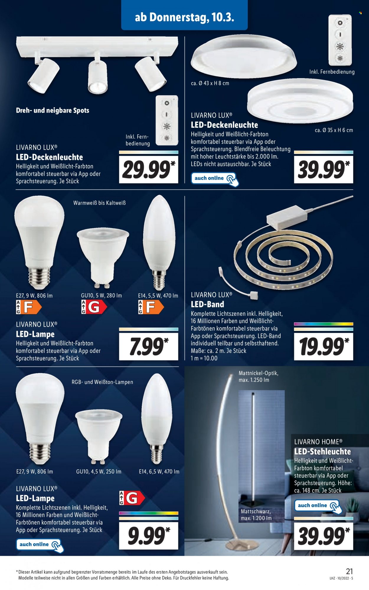 Lidl Prospekte  - 7.03.2022 - 12.03.2022. Seite 21