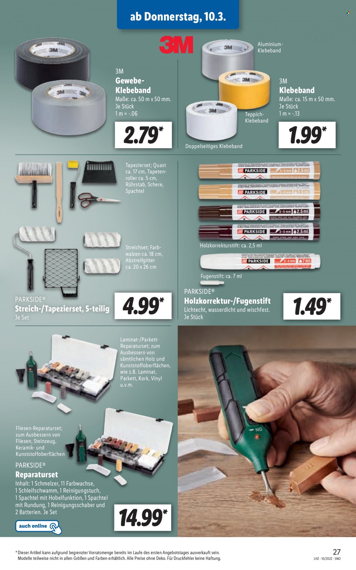 Lidl Prospekte  - 7.03.2022 - 12.03.2022. Seite 27