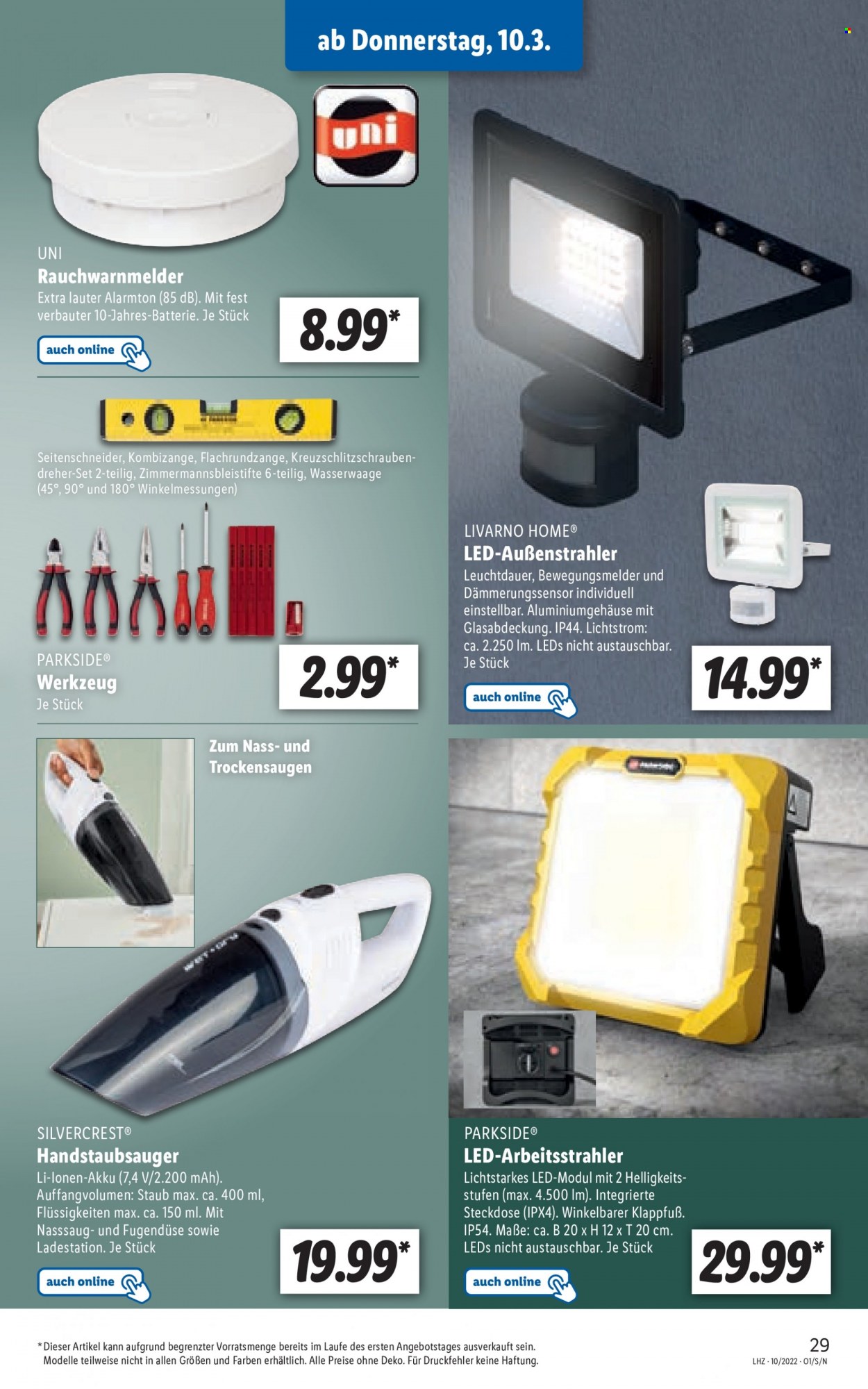 Lidl Prospekte  - 7.03.2022 - 12.03.2022. Seite 29