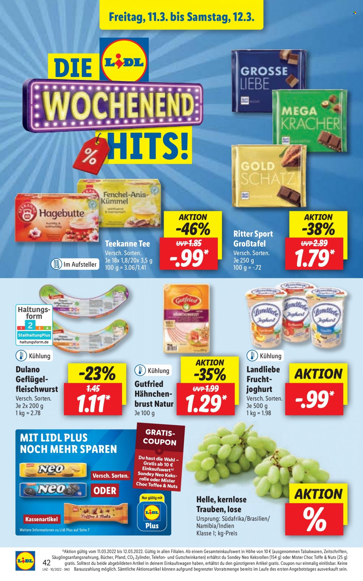 Lidl Prospekte  - 7.03.2022 - 12.03.2022. Seite 42