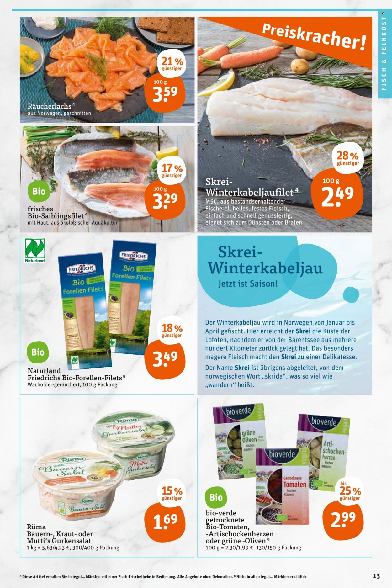 tegut... Prospekte  - 28.02.2022 - 5.03.2022. Seite 13