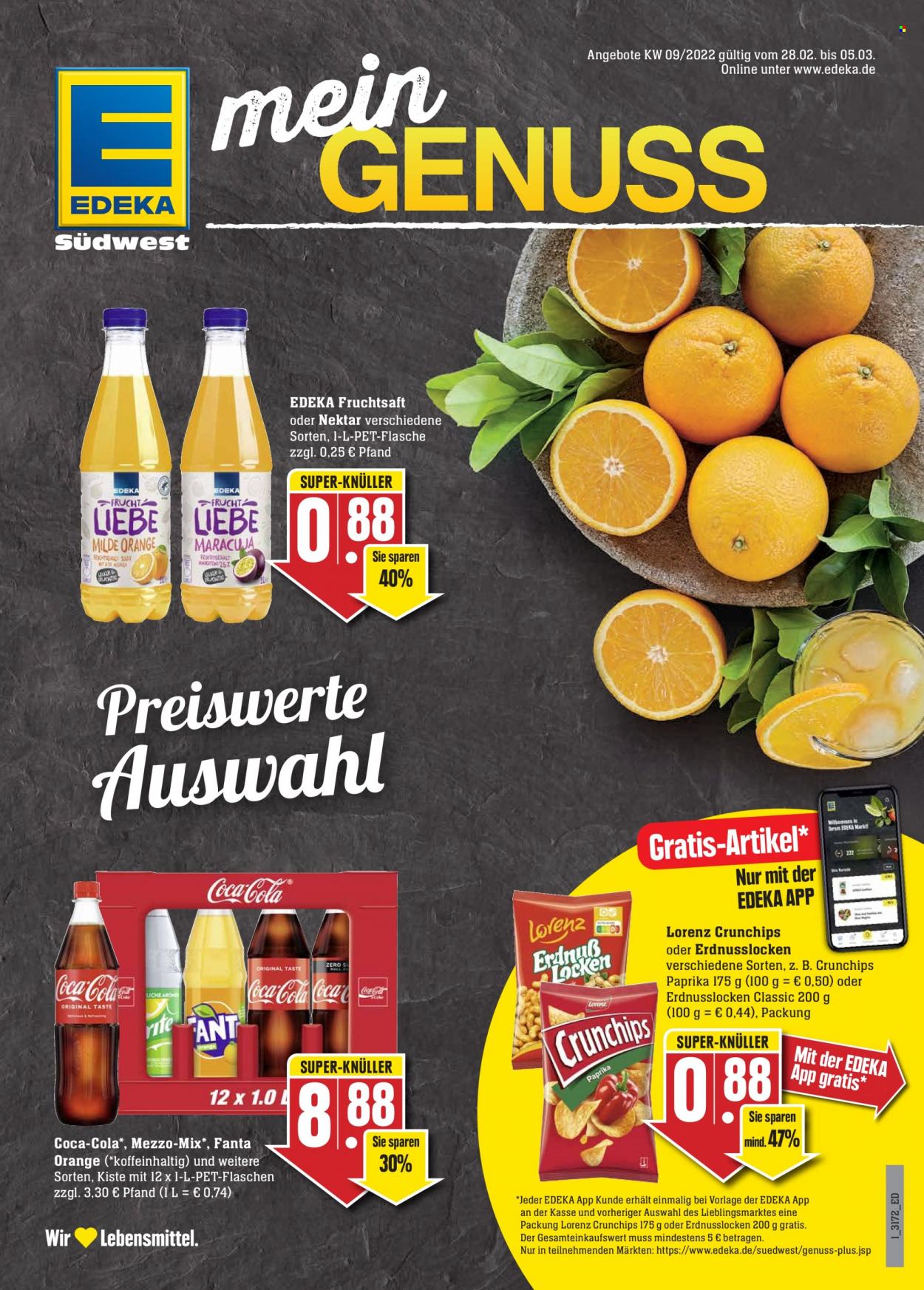 Edeka Prospekte  - 28.02.2022 - 5.03.2022. Seite 1