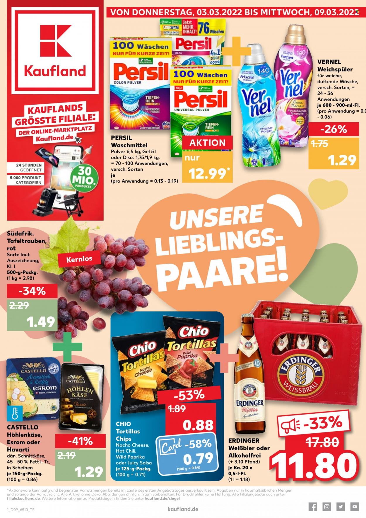 Kaufland Prospekte  - 3.03.2022 - 9.03.2022. Seite 1