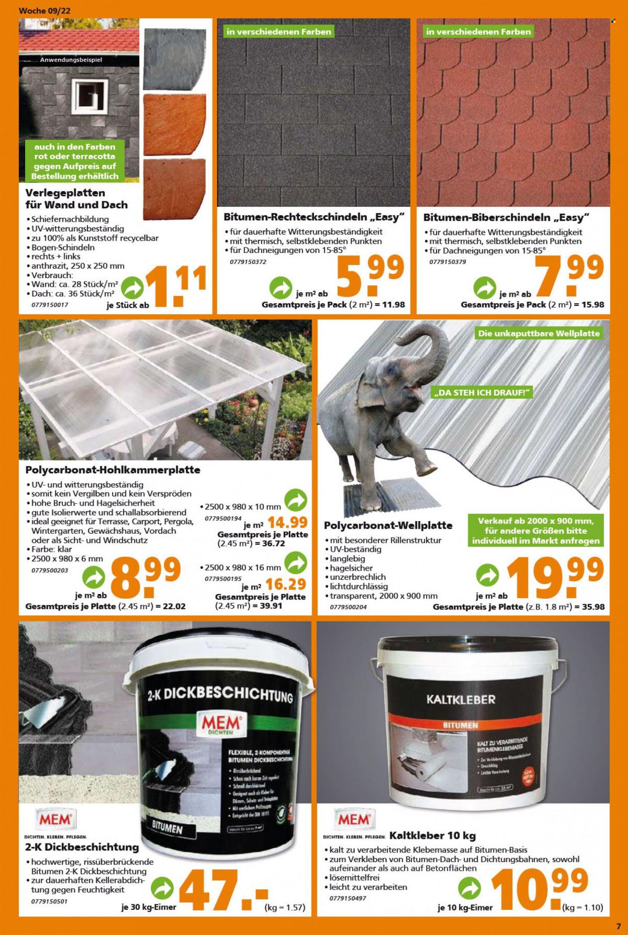Globus Baumarkt Prospekte  - 28.02.2022 - 5.03.2022. Seite 7