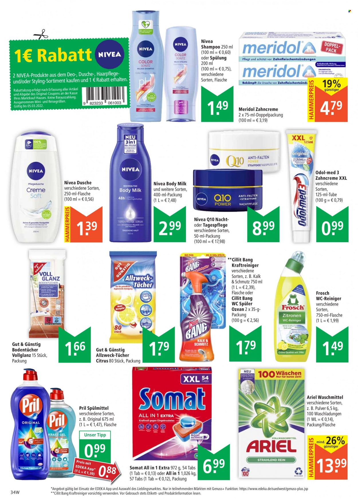 Marktkauf Prospekte  - 28.02.2022 - 5.03.2022. Seite 34