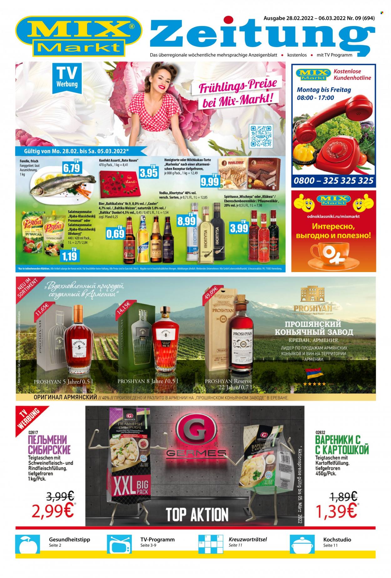 Mix Markt Prospekte  - 28.02.2022 - 6.03.2022. Seite 1