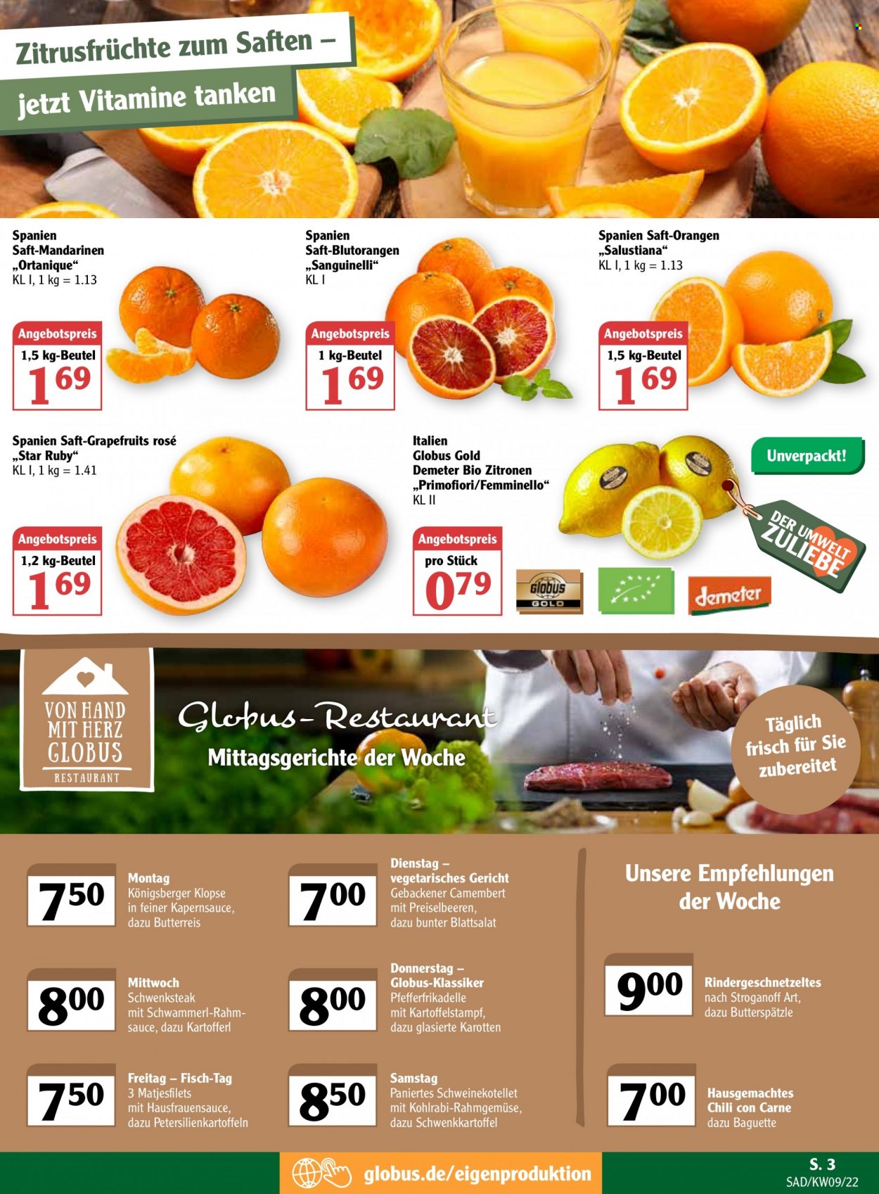 Globus Prospekte  - 28.02.2022 - 5.03.2022. Seite 7