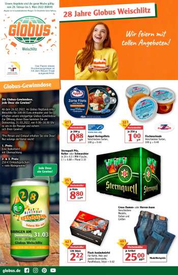 Prospekte Globus - 28.02.2022 - 5.03.2022.