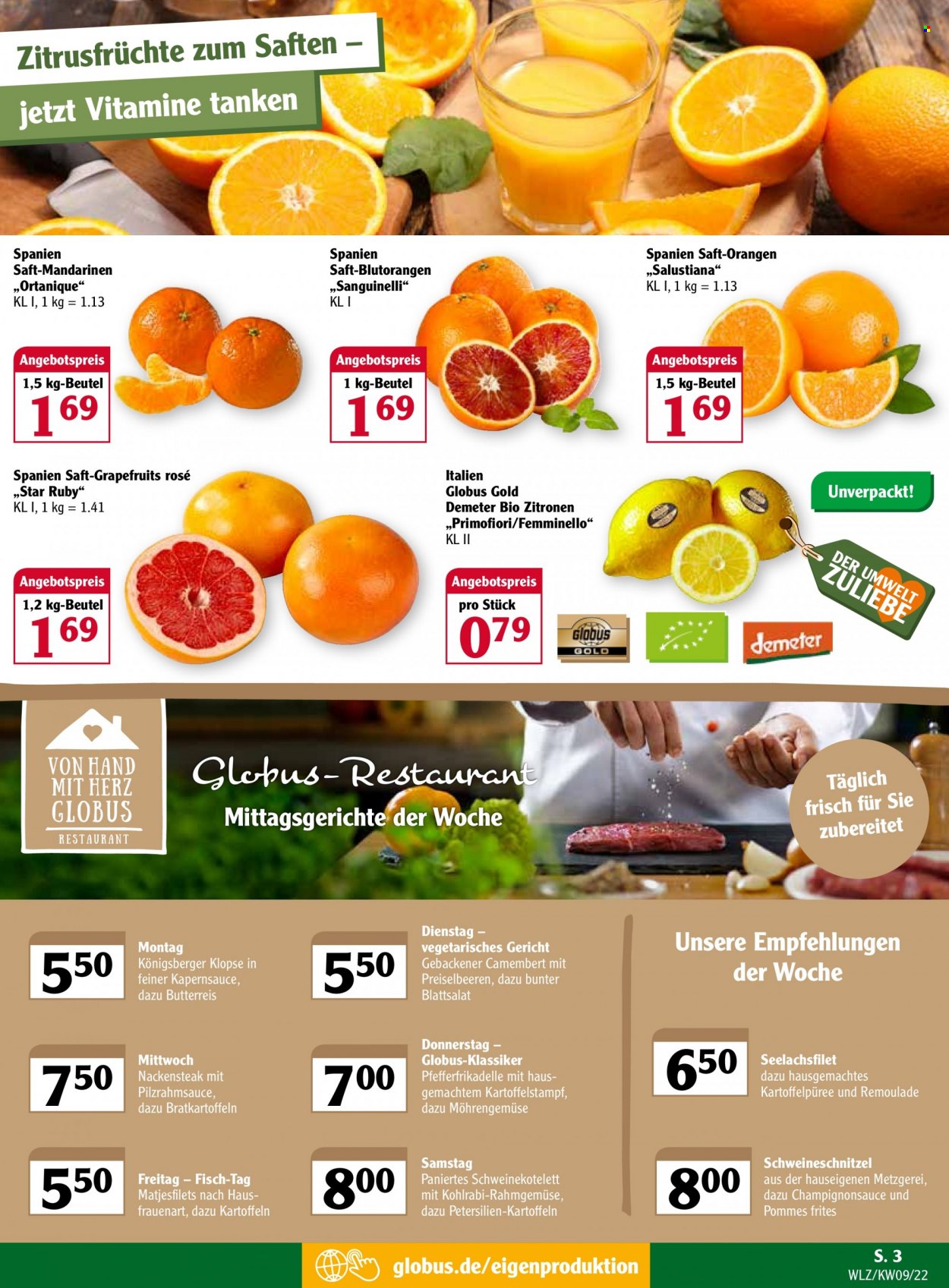 Globus Prospekte  - 28.02.2022 - 5.03.2022. Seite 7
