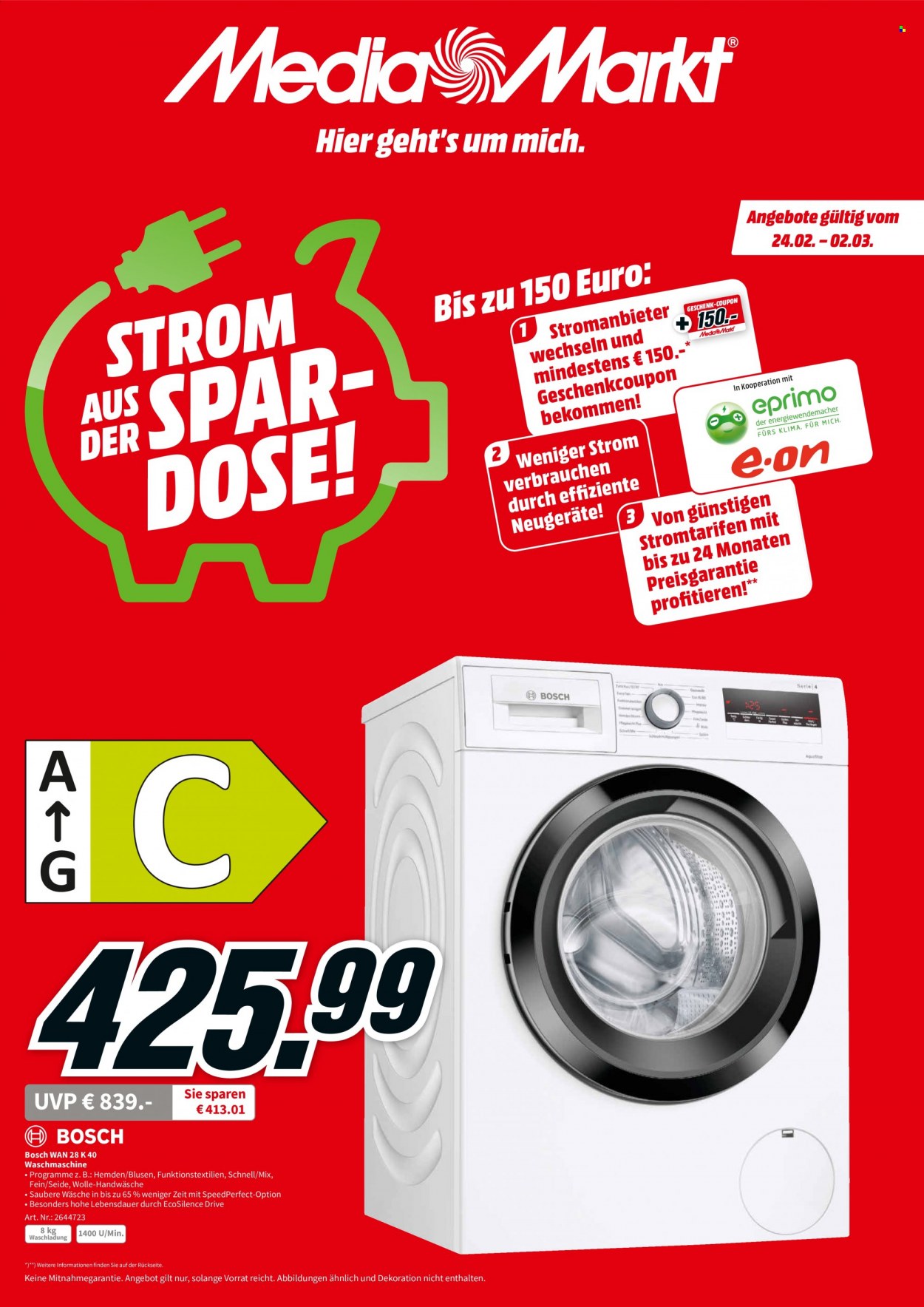 MediaMarkt Prospekte  - 24.02.2022 - 2.03.2022. Seite 1