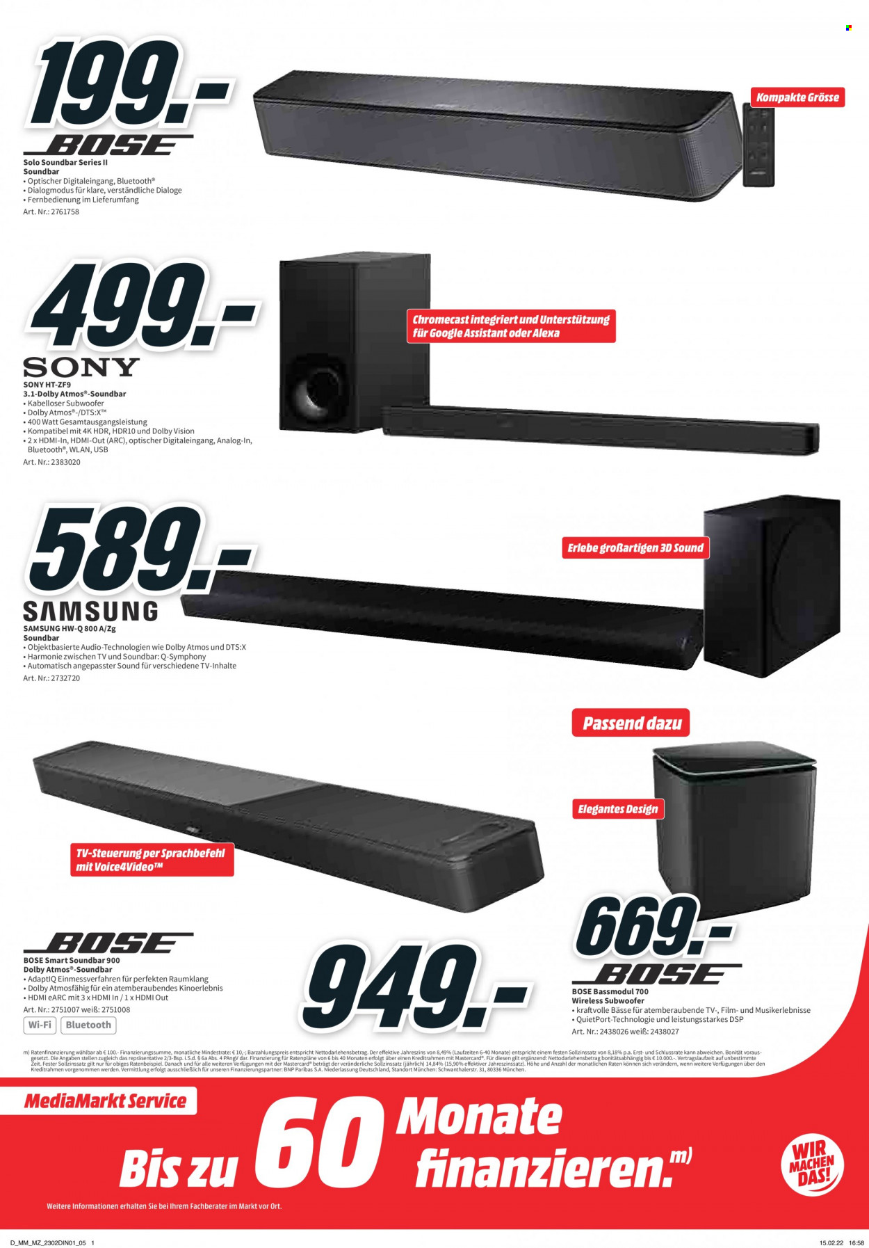 MediaMarkt Prospekte  - 23.02.2022 - 1.03.2022. Seite 5